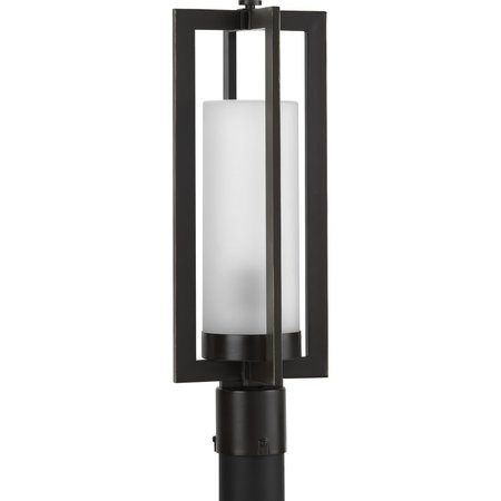 PROGRESS LIGHTING Janssen Collection Oil Rubbed Bronze One-Light Post Lantern P540017-108